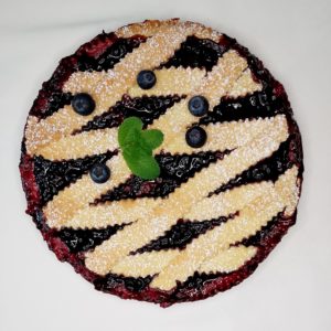 crostata al mirtillo